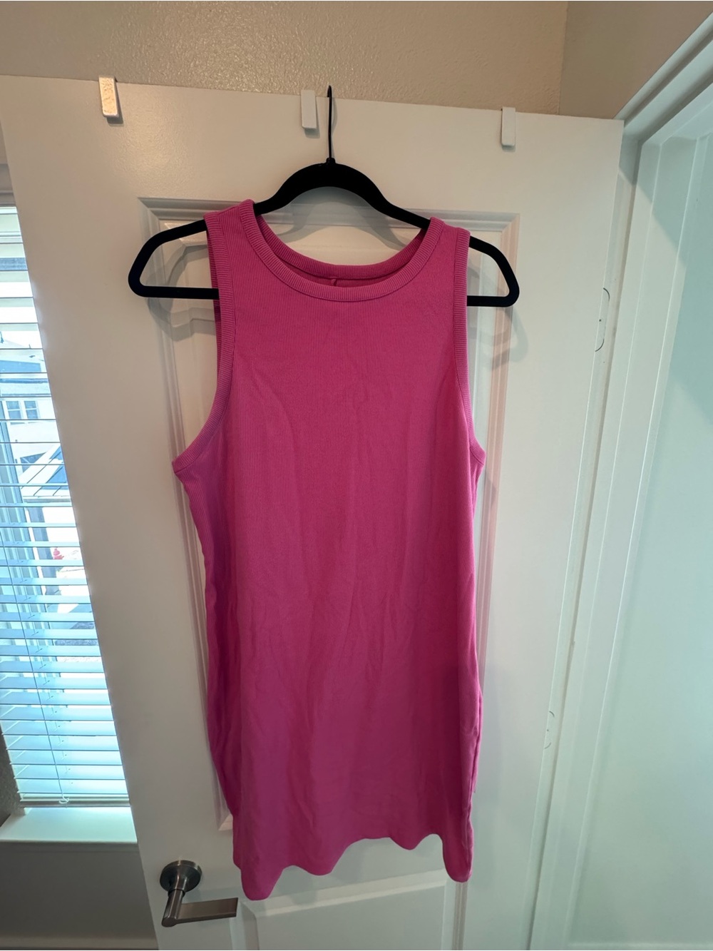 Women’s Sleeveless Pink Tank Dress - A New Day